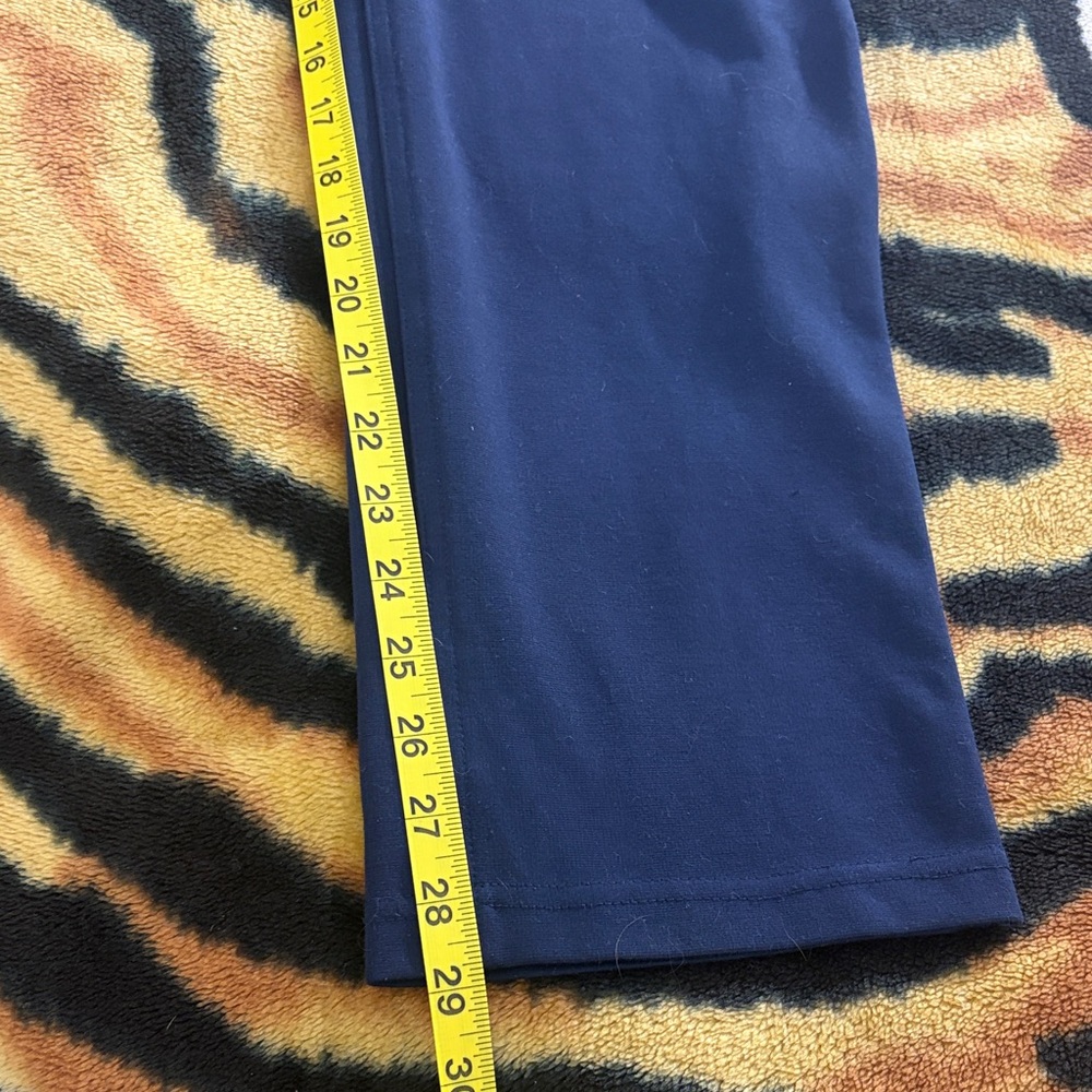 Soho Apparel Navy Women's Straight Leg Dress Pants Size 12 - Picture 9 of 11